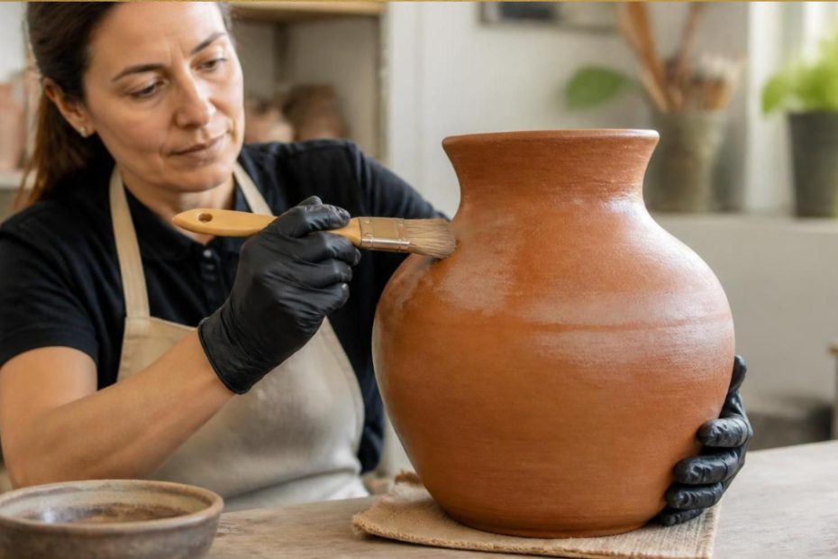 Como impermeabilizar vaso de barro sem perder a drenagem